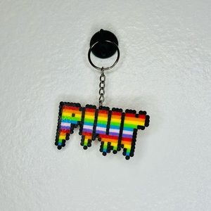 Plur edm keychain